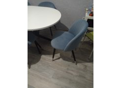 Стул на металлокаркасе Gabi 1 light purple / black фото покупателя 598