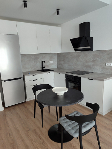 Стол Тулип 90х73 белый мрамор / золото фото покупателя 11