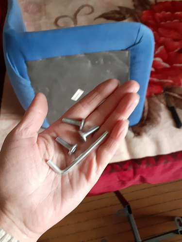 Стул на металлокаркасе Чилли черный / зеленый фото покупателя 705