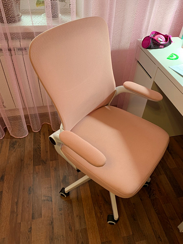 Компьютерное кресло Konfi light gray / blue / white фото покупателя 40