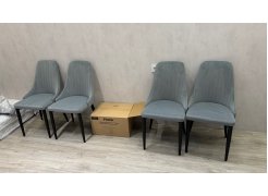 Стул на металлокаркасе Kora green / black фото покупателя 379