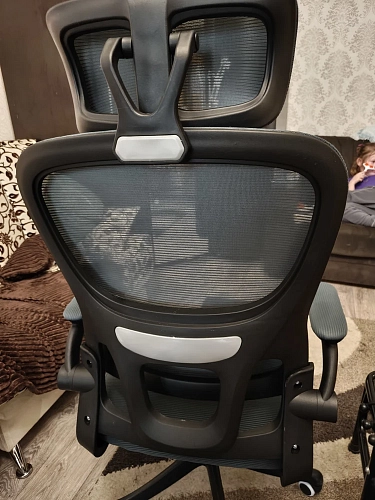 Компьютерное кресло Sprut light gray фото покупателя 25