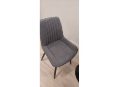 Стул на металлокаркасе Седа К крутящийся светло-серый  / белый фото покупателя 176