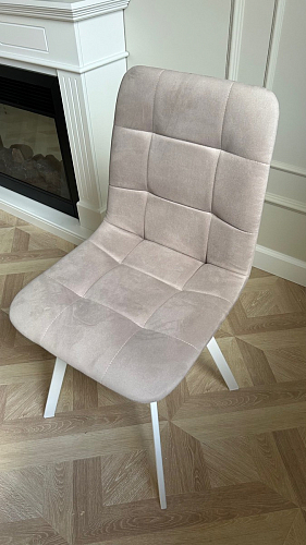 Стул на металлокаркасе Чилли К кирпичный / черный фото покупателя 224