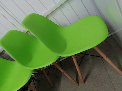 Пластиковый стул Eames PC-015 желтый фото покупателя 298