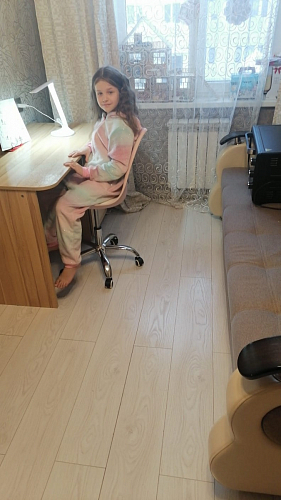 Компьютерное кресло Kolin cappuccino / chrome фото покупателя 109