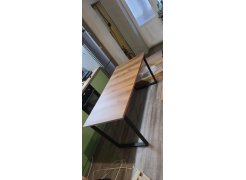 Стол Лота Лофт 140 25 мм юта / белый матовый фото покупателя 349