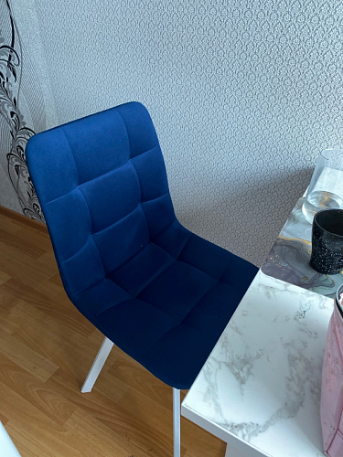 Стул на металлокаркасе Чилли бирюзовый / черный фото покупателя 1409