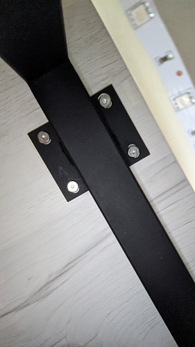 Деревянный стол Лота Лофт 120x75 дуб крафт табачный / черный матовый фото покупателя 210