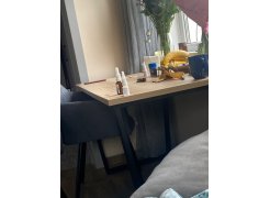 Стол Лота Лофт 140 25 мм черный матовый / бетон фото покупателя 811