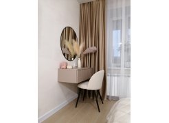 Стул на металлокаркасе Gabi 1 бежевый / черный с серебряными наконечниками фото покупателя 24