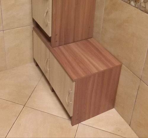 Тумба прикроватная Бася ТБ-551 ясень шимо светлый фото покупателя 7