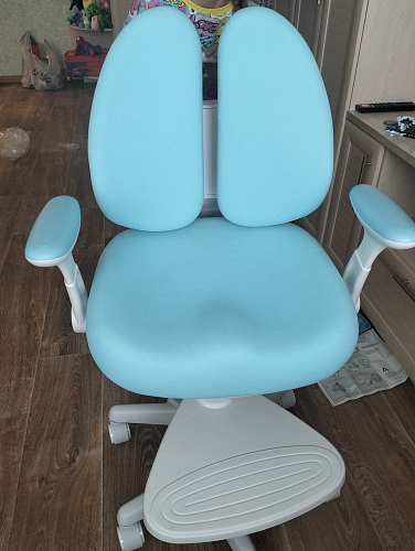 Компьютерное кресло Miracle/Миракл голубое фото покупателя 1