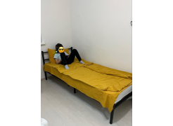 Односпальная кровать Фади 80х200 черная фото покупателя 1420