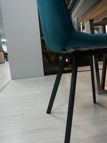 Стул на металлокаркасе Чилли черный / зеленый фото покупателя 1155