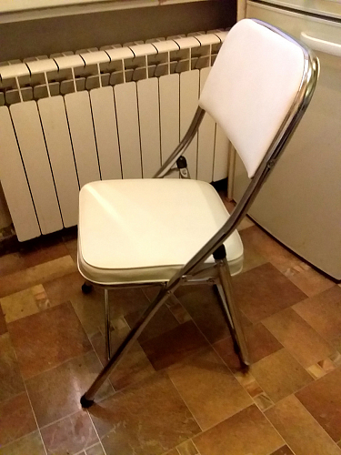 Стул Chair раскладной белый фото покупателя 28