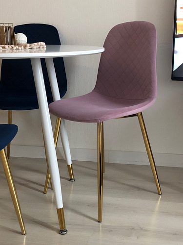 Стул на металлокаркасе Dabl wine red фото покупателя 142