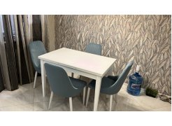 Стул на металлокаркасе Kora green / black фото покупателя 226