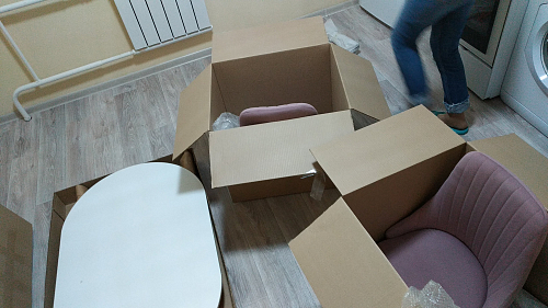 Стул на металлокаркасе Kora green / black фото покупателя 487