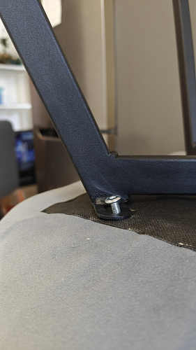 Обеденная группа Эделин темно-серый / дуб вотан / черный матовый фото покупателя 16