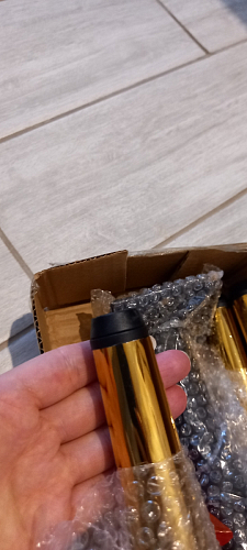 Стул на металлокаркасе Gabi latte / gold / black фото покупателя 931