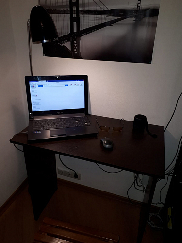 Стол письменный Kiwi белый - Уцененный экземпляр фото покупателя 120