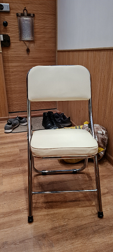 Стул Chair раскладной белый фото покупателя 10
