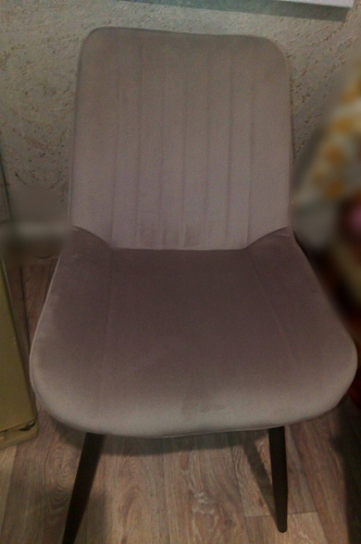 Комплект стульев Вейв 4 шт светло-серый / черный фото покупателя 167