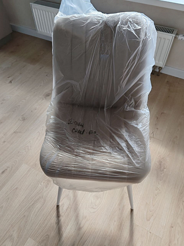 Стул на металлокаркасе Дани 01 кирпичный фото покупателя 35