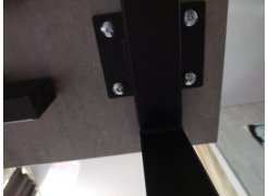 Деревянный стол Лота Лофт 120(160)х75 черный матовый / бетон светлый фото покупателя 311