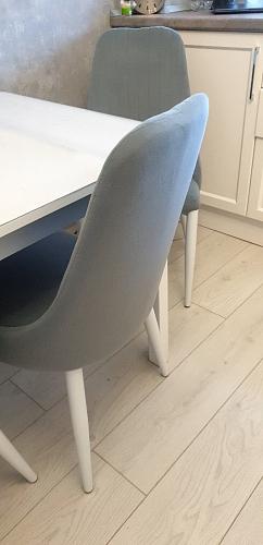 Стул на металлокаркасе Kora gray / black фото покупателя 212