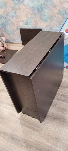 Стол обеденный раздвижной СтК7 дуб молочный фото покупателя 118