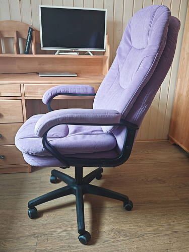 Компьютерное кресло Comfort Lux/Комфорт Люкс черный фото покупателя 8