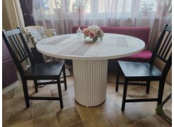 Стол Барел 110 орех кантри / черный фото покупателя 25