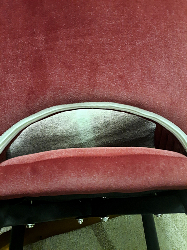 Стул на металлокаркасе Vener wine red фото покупателя 5