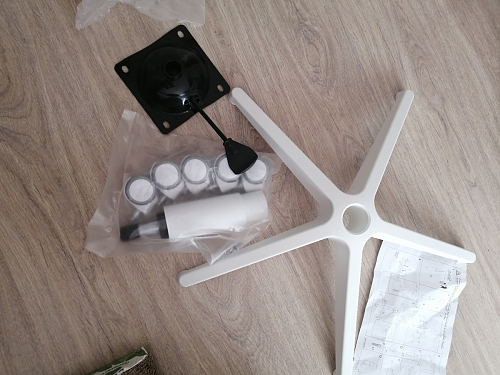 Компьютерное кресло Тибо светло-коричневый / белый фото покупателя 36