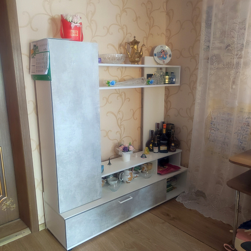 Готовая гостиная Jimenez дуб венге / белый глянец фото покупателя 95