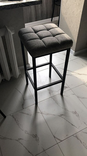 Барный стул Лофт катания минт / белый матовый фото покупателя 264