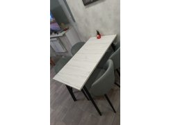 Стул на металлокаркасе Gabi green / black фото покупателя 61