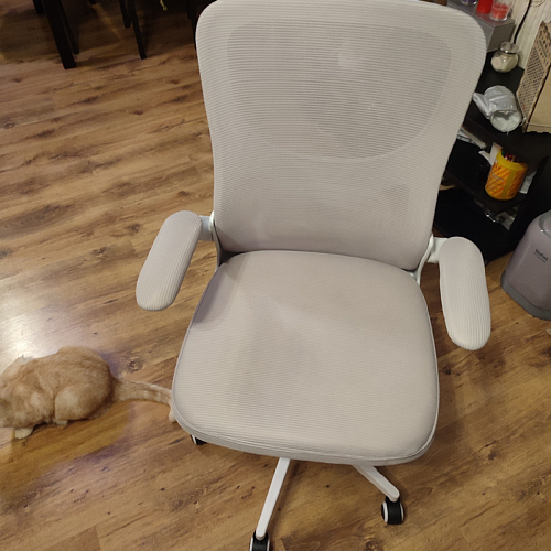 Компьютерное кресло Konfi gray / blue / white фото покупателя 163