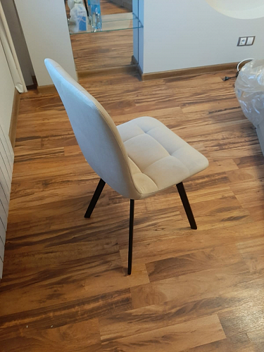 Стул на металлокаркасе Чилли зеленый / белый каркас фото покупателя 457