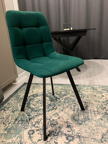 Стул на металлокаркасе Чилли бежевый / белый каркас фото покупателя 1493