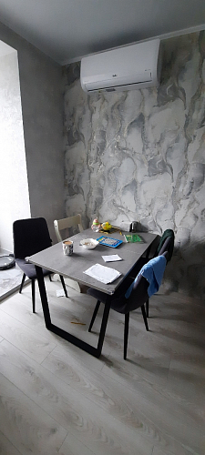 Стол раскладной Лота Лофт 120 25 мм юта / черный матовый фото покупателя 339