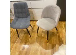 Стул на металлокаркасе Gabi 1 light purple / black фото покупателя 787