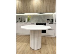 Деревянный стол Барел 89 белый / золото фото покупателя 18