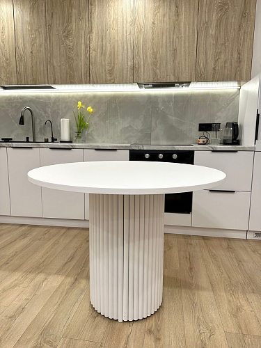 Стол Барел 100 орех кантри / черный фото покупателя 21