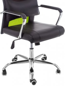 Компьютерное кресло Unic черное / зеленое