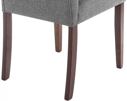 Стул Menson dark walnut / fabric grey