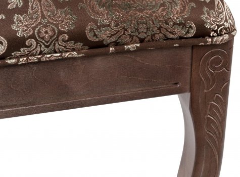 Банкетка  Валентино орех / шоколад