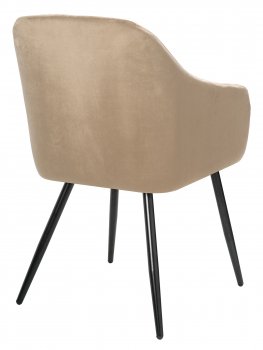 Стул на металлокаркасе Slam champagne